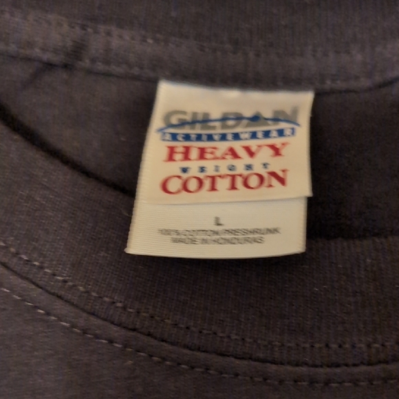 Vintage! Terri Clark 90s Black Cotton Short Sleeve Tee! Unisex Size L - Picture 3 of 4